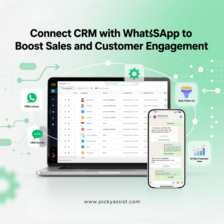 CRM with WhatsApp integration