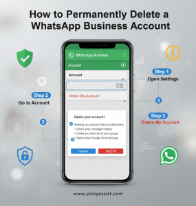 how to delete WhatsApp