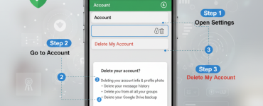 how to delete WhatsApp