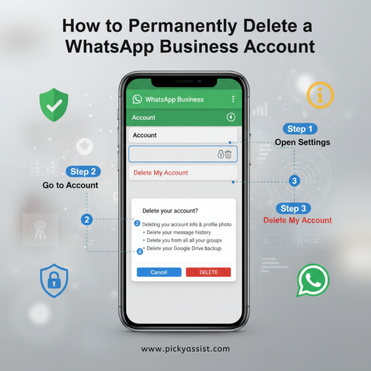 how to delete WhatsApp