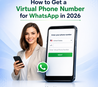 how to get a virtual phone number for WhatsApp