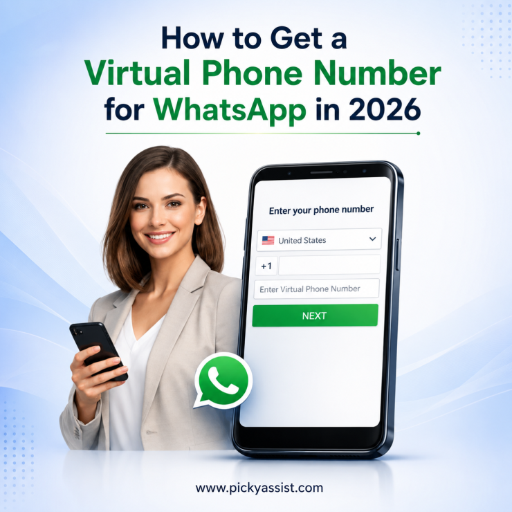 how to get a virtual phone number for WhatsApp