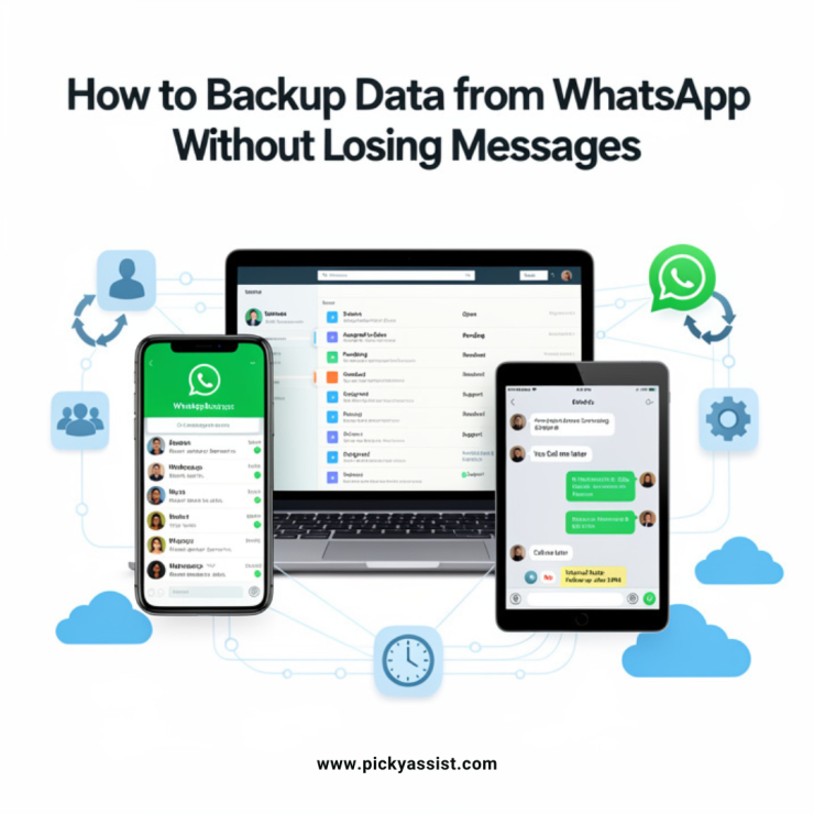 how to backup data from whatsapp