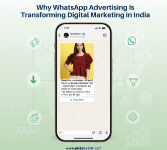 WhatsApp advertising in India