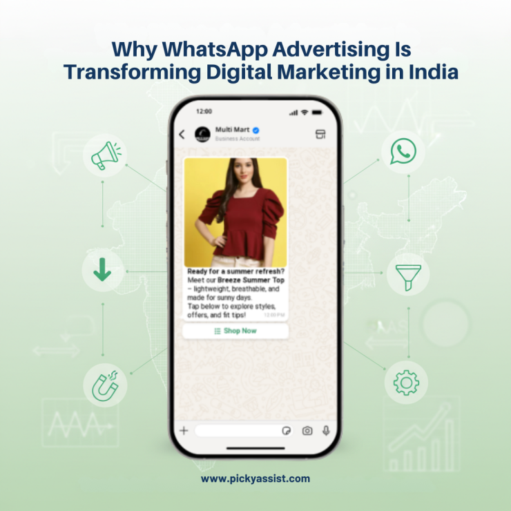 WhatsApp advertising in India