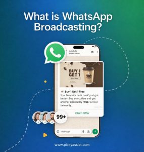 what are broadcast messages in WhatsApp