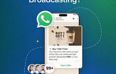 what are broadcast messages in WhatsApp