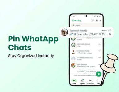 how to pin WhatsApp chat
