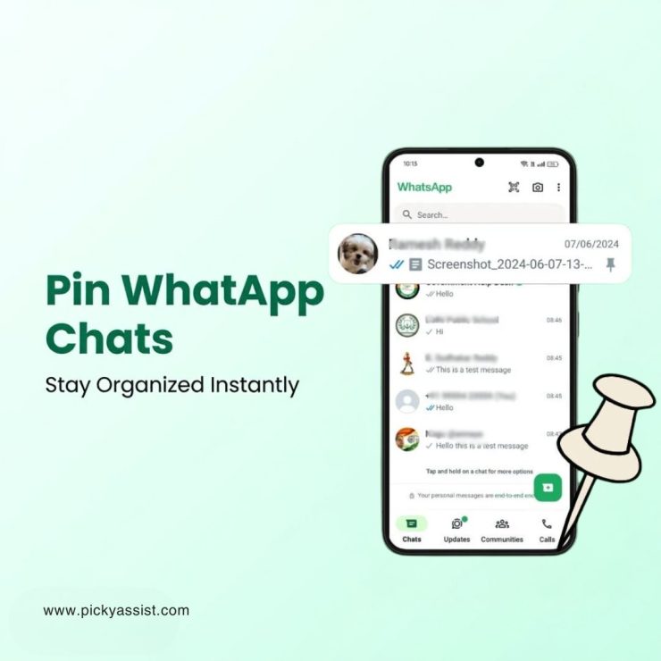 how to pin WhatsApp chat