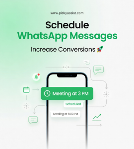 schedule WhatsApp messages