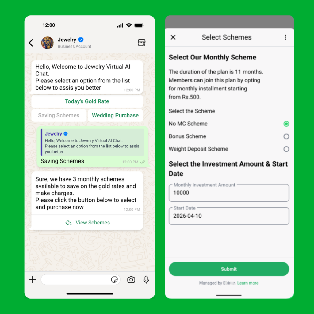 Gold Savings Scheme Automation