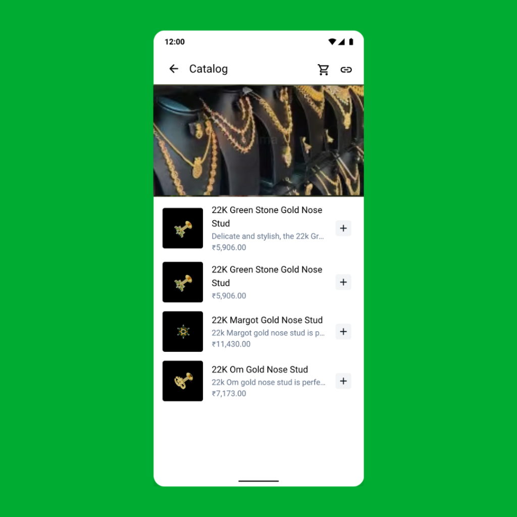 Catalog-Based Selling Through WhatsApp
