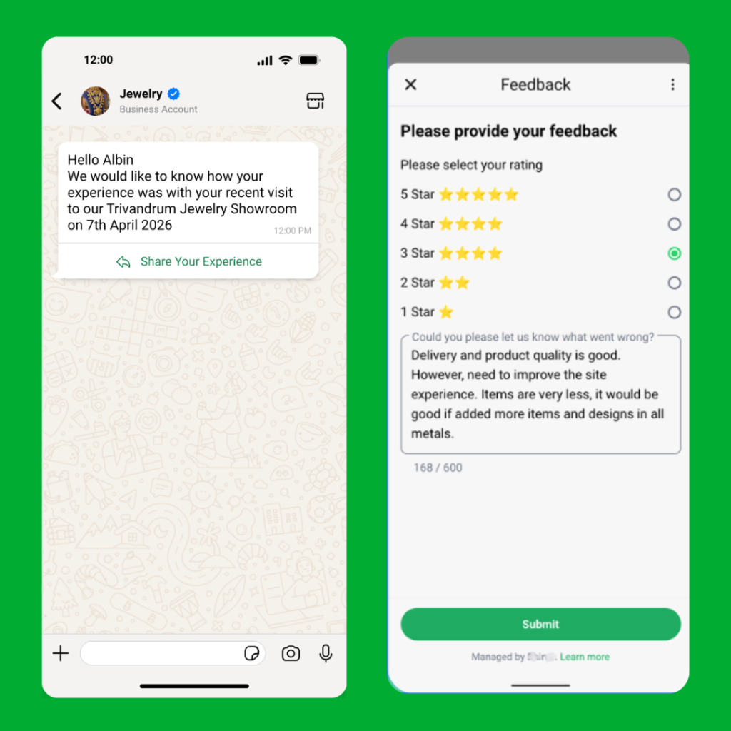 Automated Feedback and Review Collection