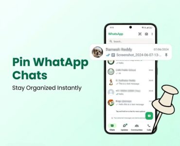 how to pin WhatsApp chat