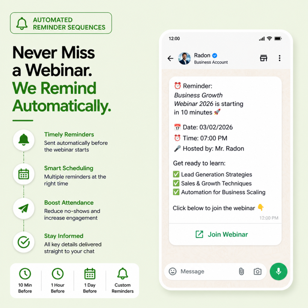 Automated Reminder Sequences
