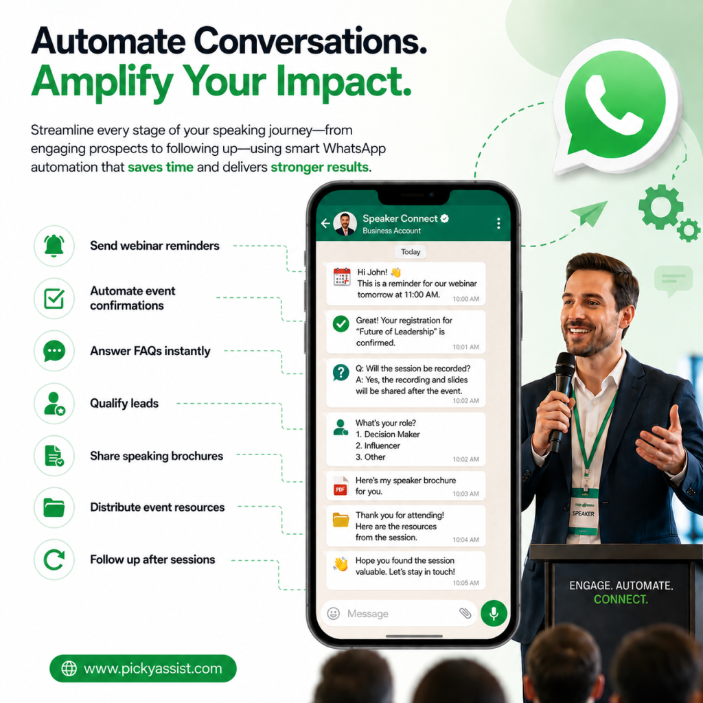 How Picky Assist Supports Motivational Speaker Marketing?