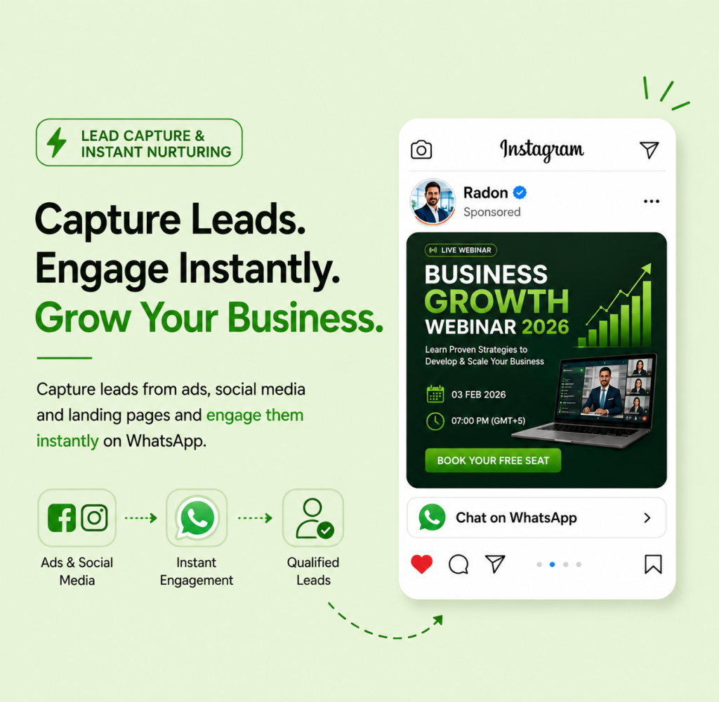 Lead Capture and Instant Nurturing