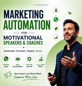 Marketing automation for speakers and coaches