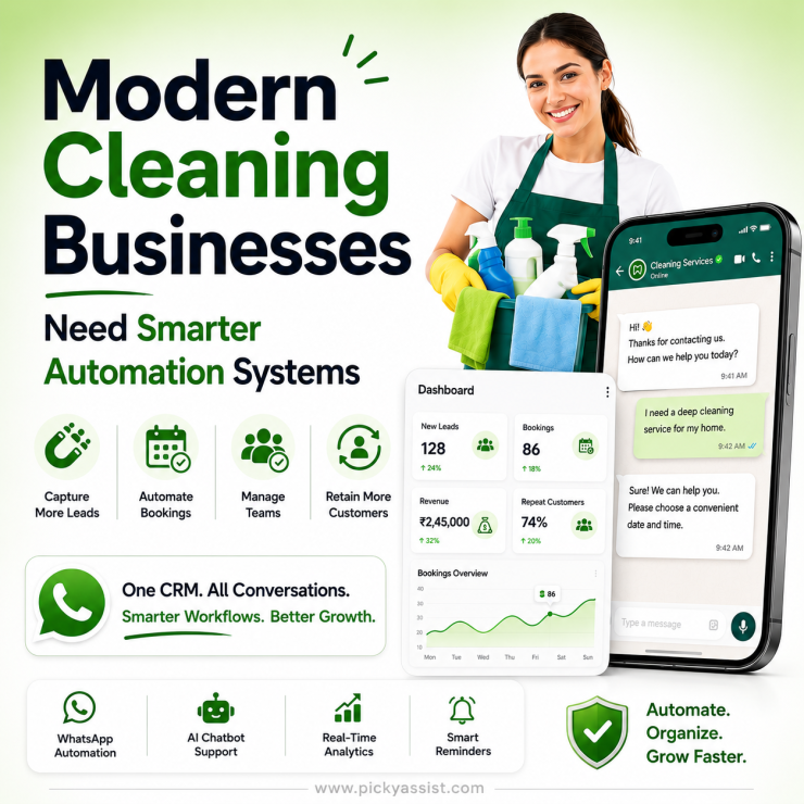 best crm for cleaning business