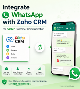 how to integrate Whatsapp with Zoho CRM