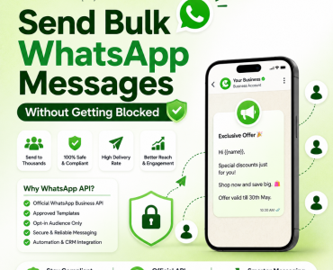 WhatsApp business API for bulk messaging