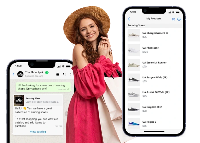 Product catalog on WhatsApp