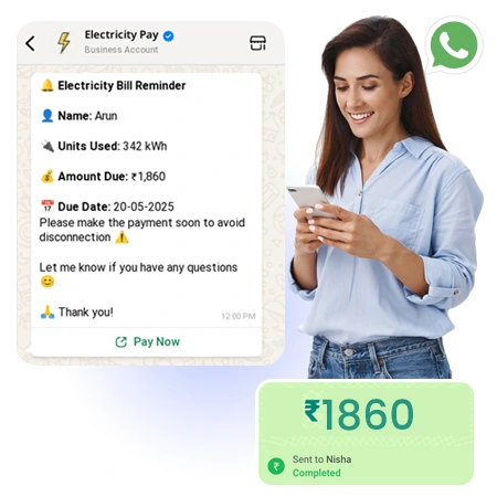 Automated payment collection within CRM