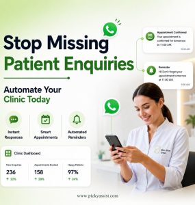 whatsapp automation for skin clinics