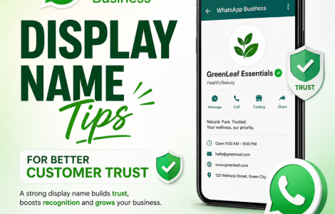 whatsapp business display name