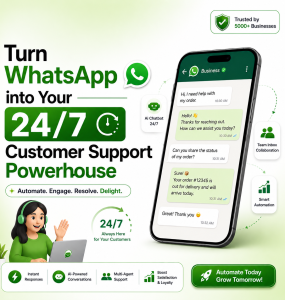 whatsapp for customer service