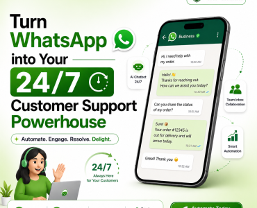whatsapp for customer service