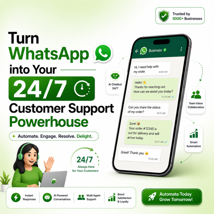 whatsapp for customer service