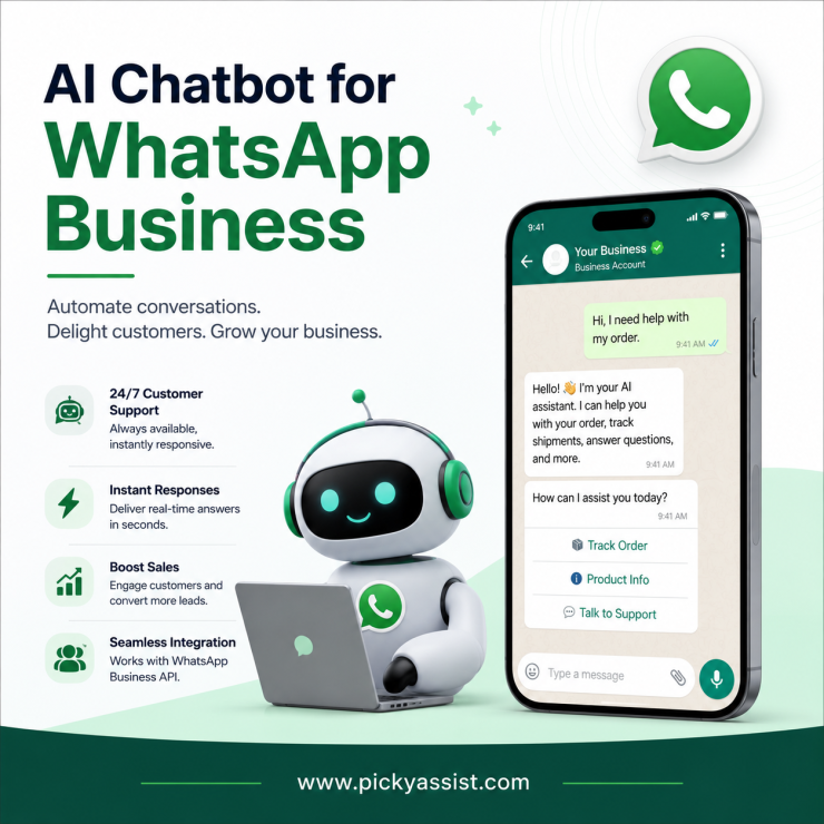 AI chatbot for WhatsApp Business