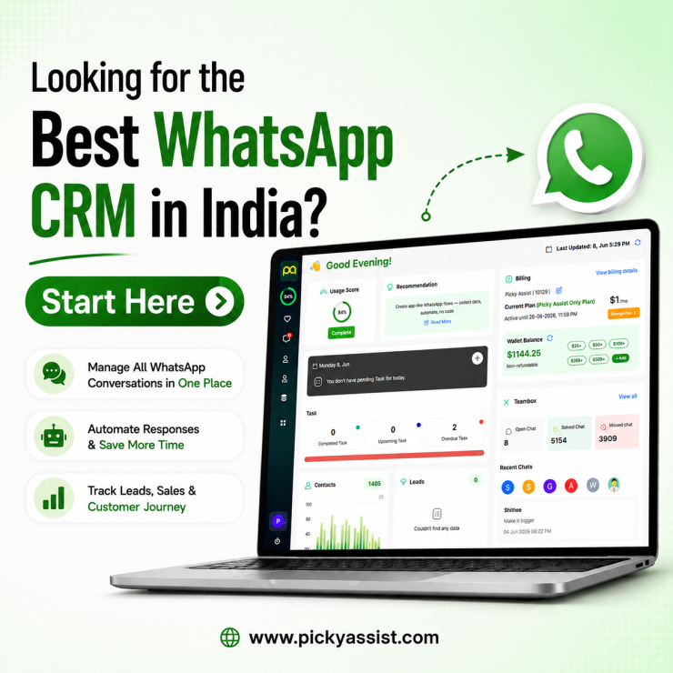 Best WhatsApp CRM Software System in India 2026
