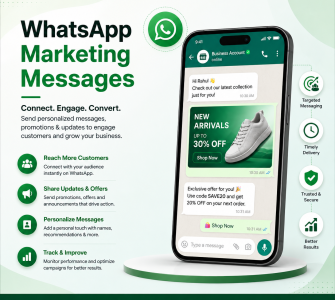 WhatsApp marketing message