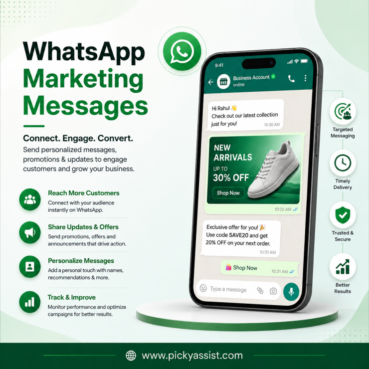 WhatsApp marketing message