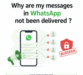 why my whatsapp message is not delivered