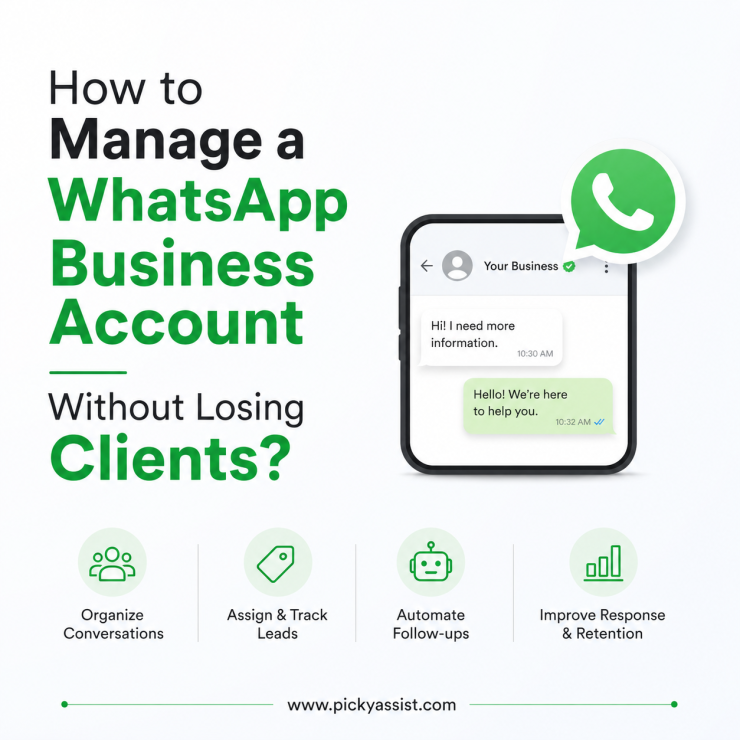 How to manage a WhatsApp business account without loosing clients