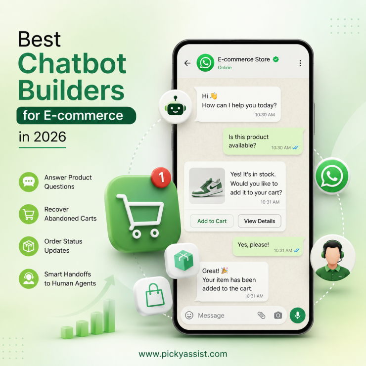 Best Chatbot Builders for E-commerce