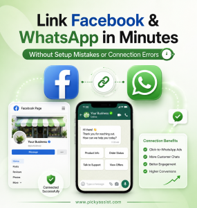 connect whatsapp to facebook