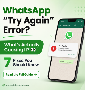 WhatsApp Try Again Error Guide