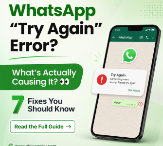 WhatsApp Try Again Error Guide