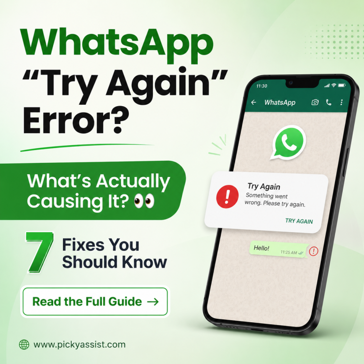 WhatsApp Try Again Error Guide