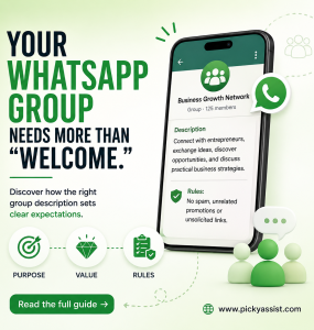 WhatsApp group description