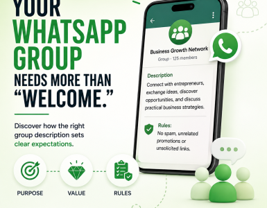 WhatsApp group description