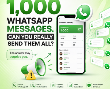 how to send 1000 messages at once in whatsapp