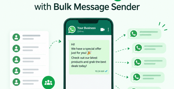 whatsapp business bulk message sender