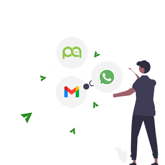WhatsApp Integration into Gmail