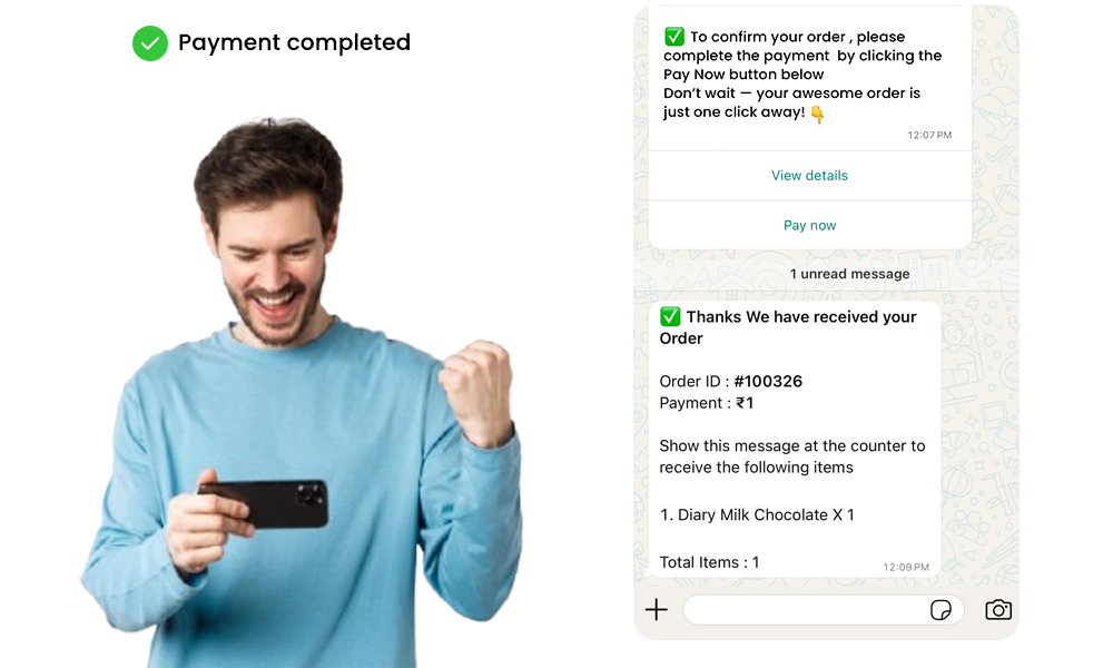payment automation using WhatsApp payment automation using WhatsApp