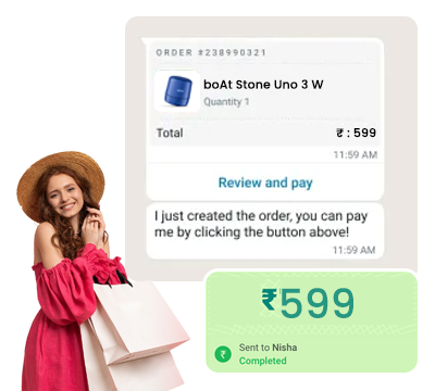 best way to accept payments on WhatsApp